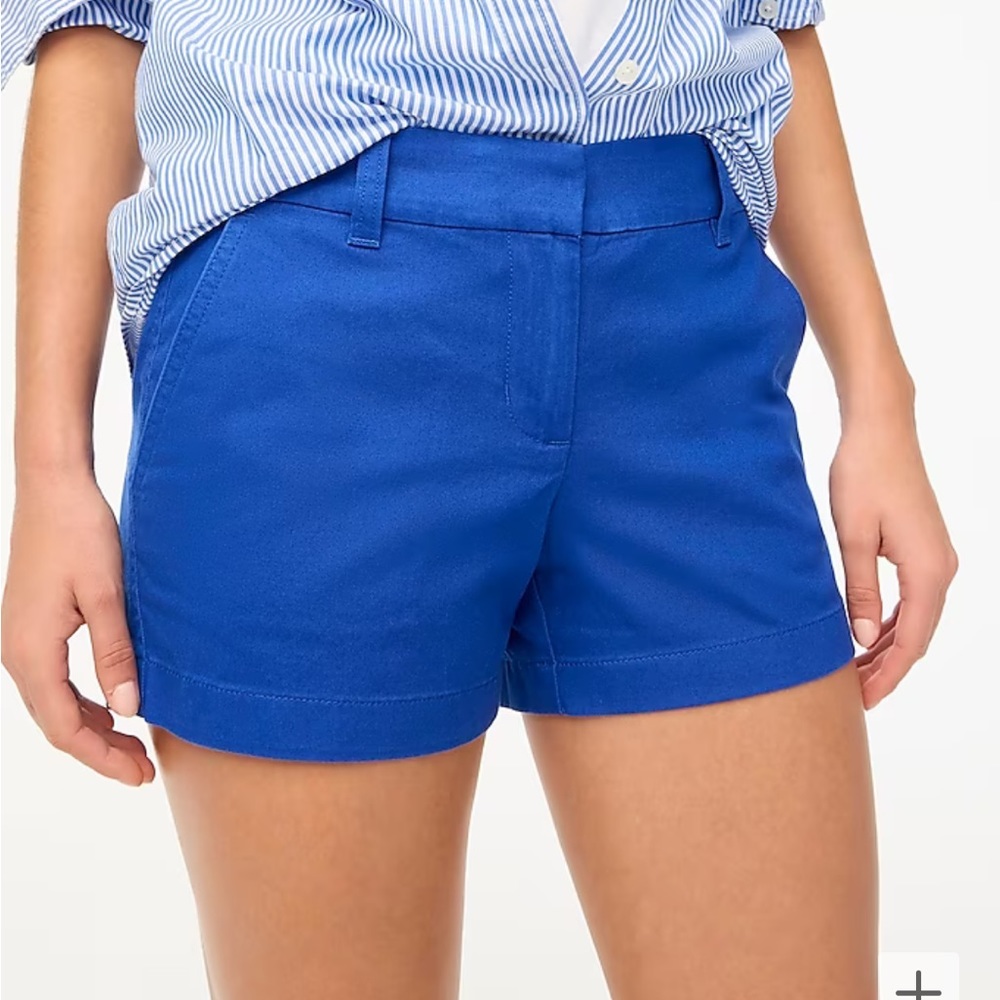 J. Crew Royal Blue Chino Shorts